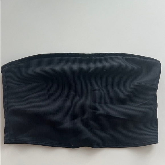 Aerie Black Strapless Bikini Set - Picture 2 of 4